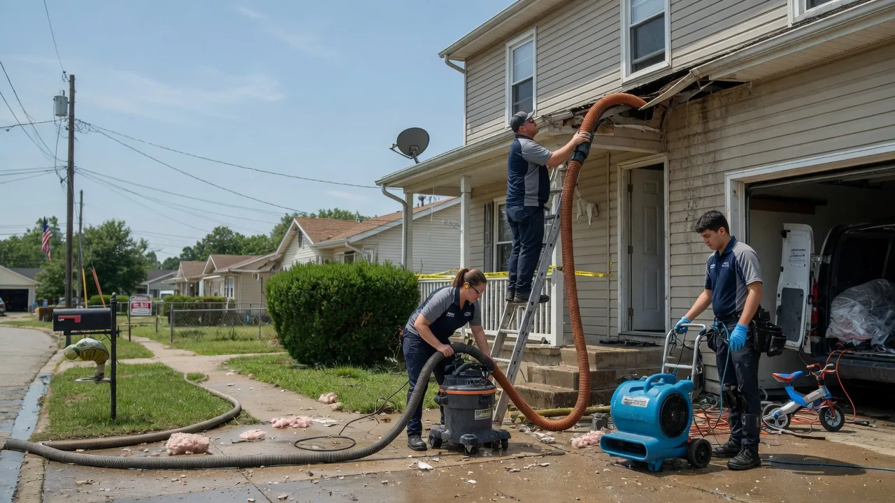 Water Damage Restoration in Franklin, VA near me